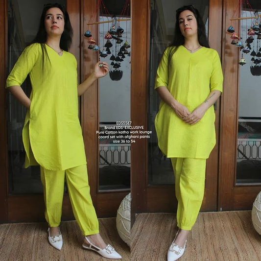 Soni Creation Cotton kurti pant