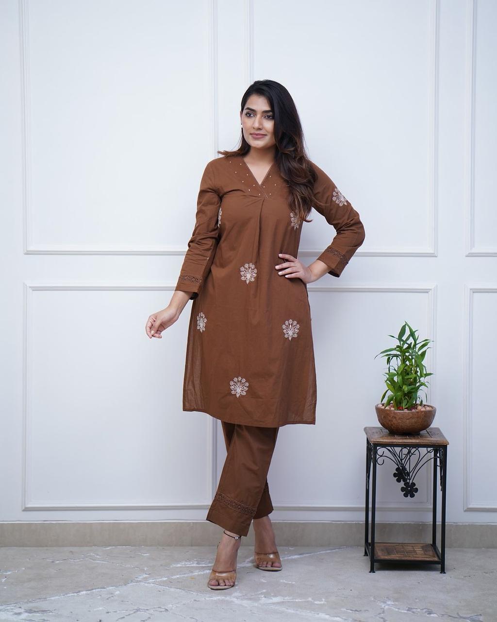 Soni Creation Cotton kurti pant