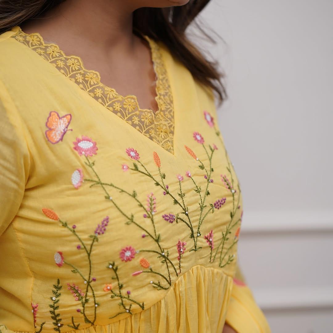 Cotton Kurti pant with dupatta